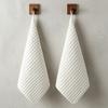 Dishwashing Rag, Double-Sided Waffle Microfiber Dish Scrubber, Stain Removing Dish Towel for Kitchen Counters Bars