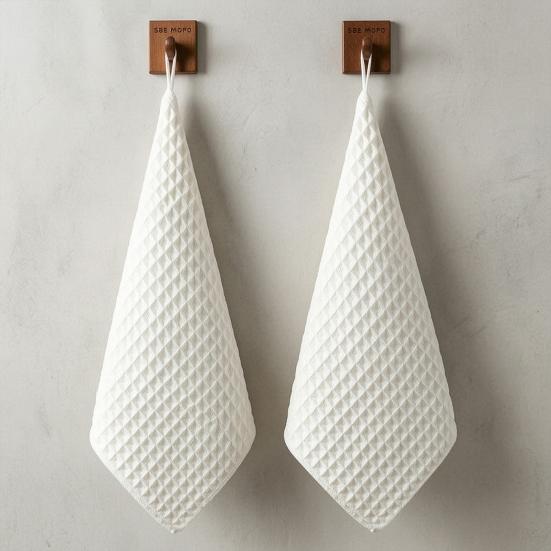 Dishwashing Rag, Double-Sided Waffle Microfiber Dish Scrubber, Stain Removing Dish Towel for Kitchen Counters Bars