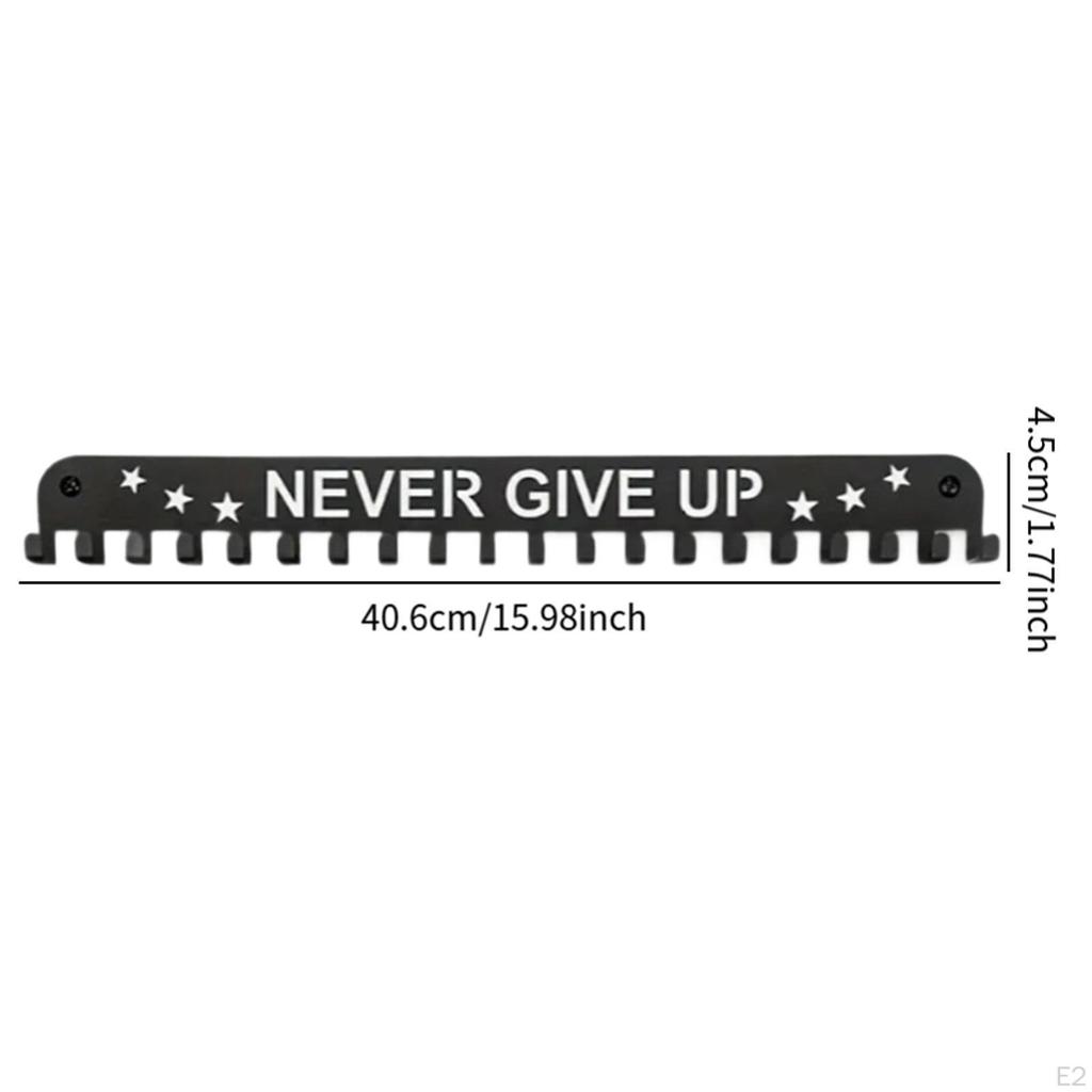 Holder Wall Mounted Ribbon Organizer Rack for Athletes
