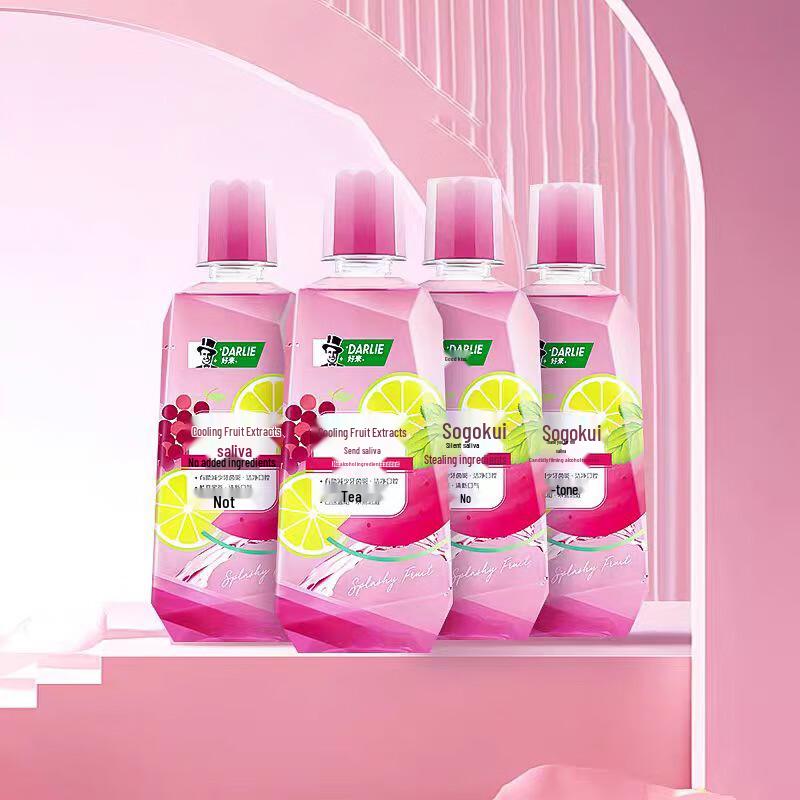 Darlie Alcohol-Free Cool Fruity Mouthwash 500ml