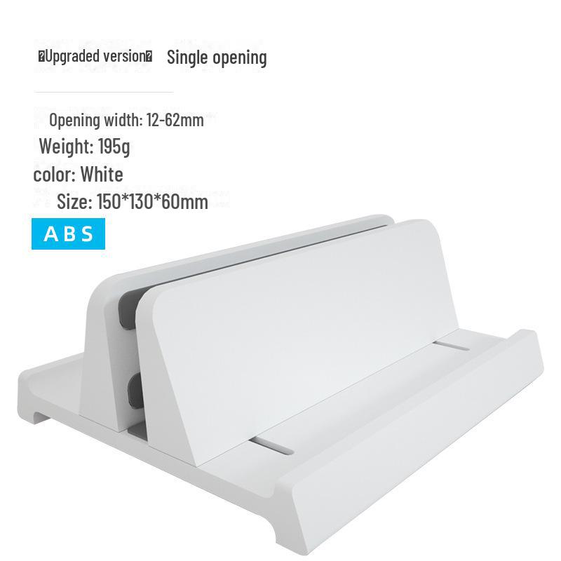 3-in-1 Aluminum Vertical Stand for Laptop, Tablet, and Phone Storage