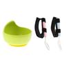 Adaptive Utensil Eating Aids Spoon Fork Bowl Comb Toothbrush with Hand Strap