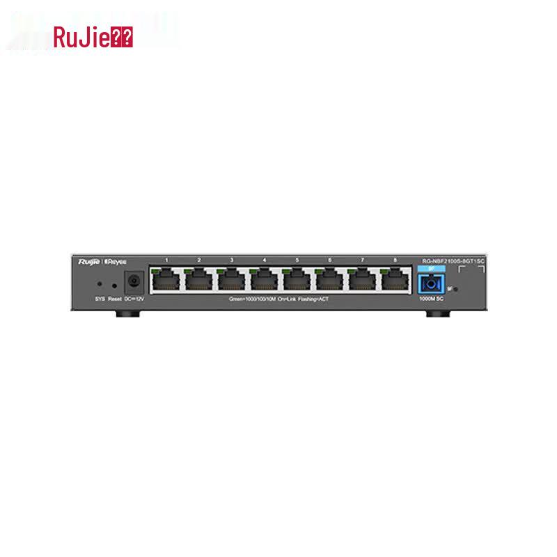 Ruijie RG-NBF2100S-8GT1SC Managed Gigabit Optical Access Switch