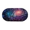 Beautiful Night Sky Picture Balcony Bathroom Mat Hydrophobic Non-Slip Door Mat Swimming Pool Public Places Non-Slip Floor Mat