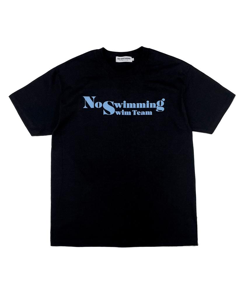 AND NEWSTANDARD No Swimming Swim Team T-Shirt (Black)