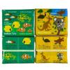 Bulk purchase childrens flushable pocket tissues 60-piece set cute animal pattern fish character-free educational can also be used studying English