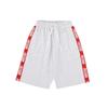 FREEDOM Lettering Bermuda Cotton Shorts (Melange)