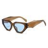New personalized cat's eye retro versatile sunglasses large frame European and American outdoor sunscreen fashion sunglasses S