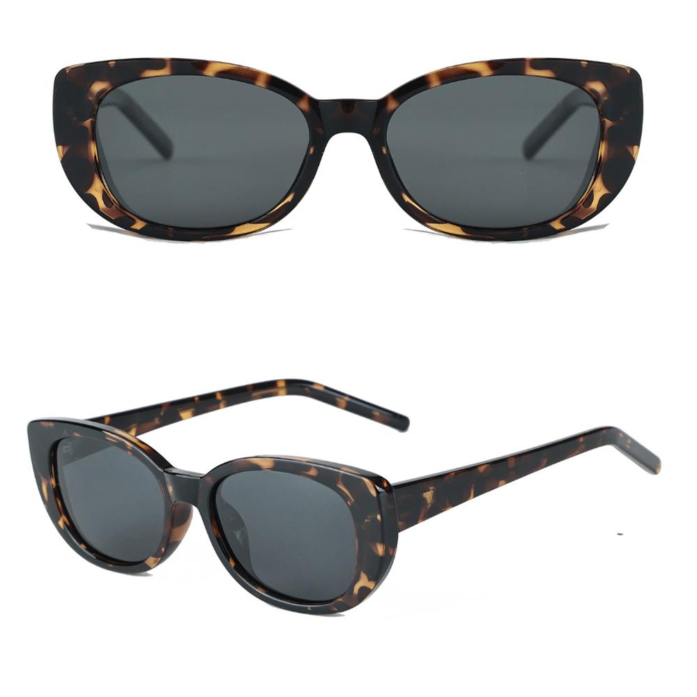 Polarized Sunglasses Vintage Acetate Temple Goggles Tr90 Frame Shades Minimalist Eye Sunglasses For Stylish Outfits Shopping