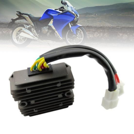 R2001.0.2A Motorcycle Voltage Regulator High Precise Replacement ABS Easy Installation Voltage Regulator