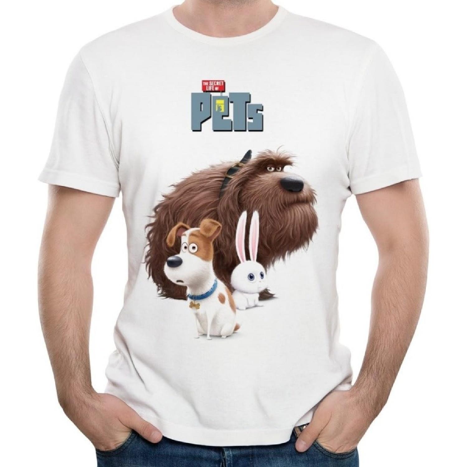 Men s The Secret Life Of Pets Poster Tickets T Shirts S