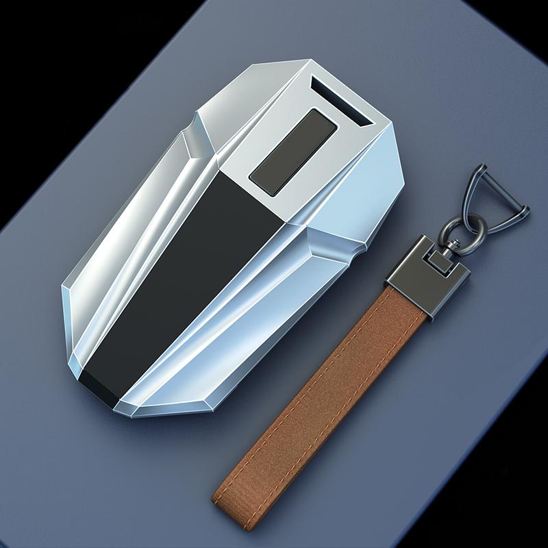 Zinc Alloy Car Key Case For Great Wall Gwm Wey Tank 300 500 Tank300 Tank500 Remote Cover Bag Shell Keychain Holder Accessories