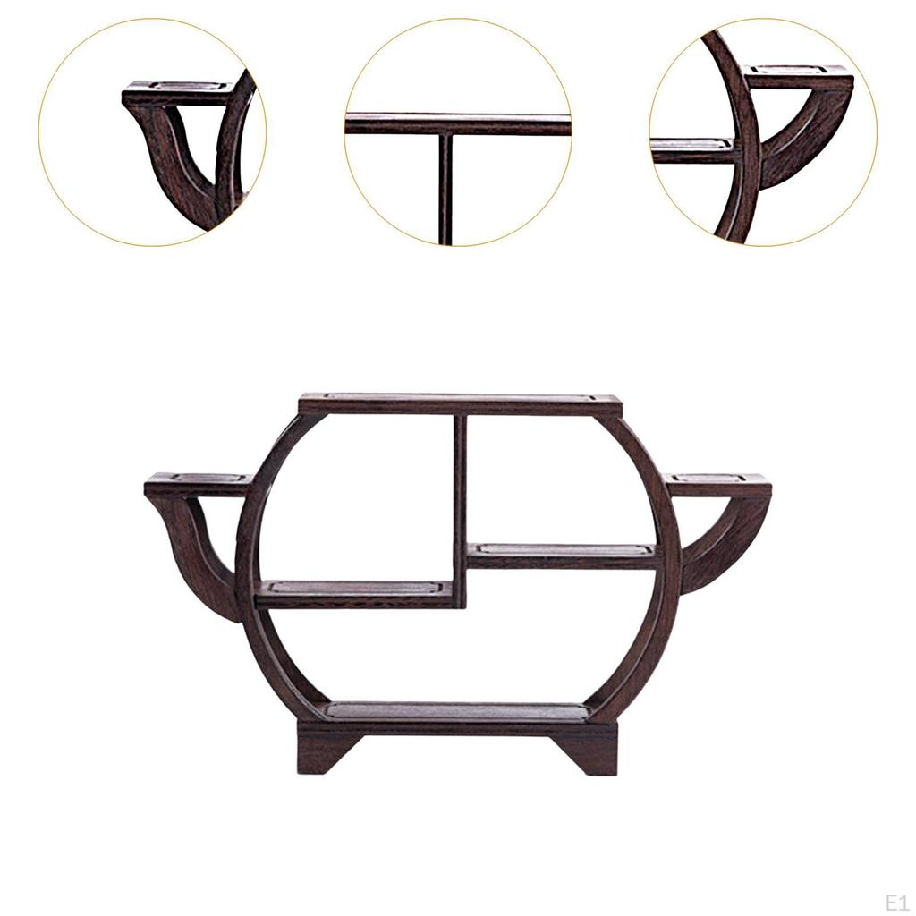 Rustic Wooden Plant Stand for Home And Office Decor