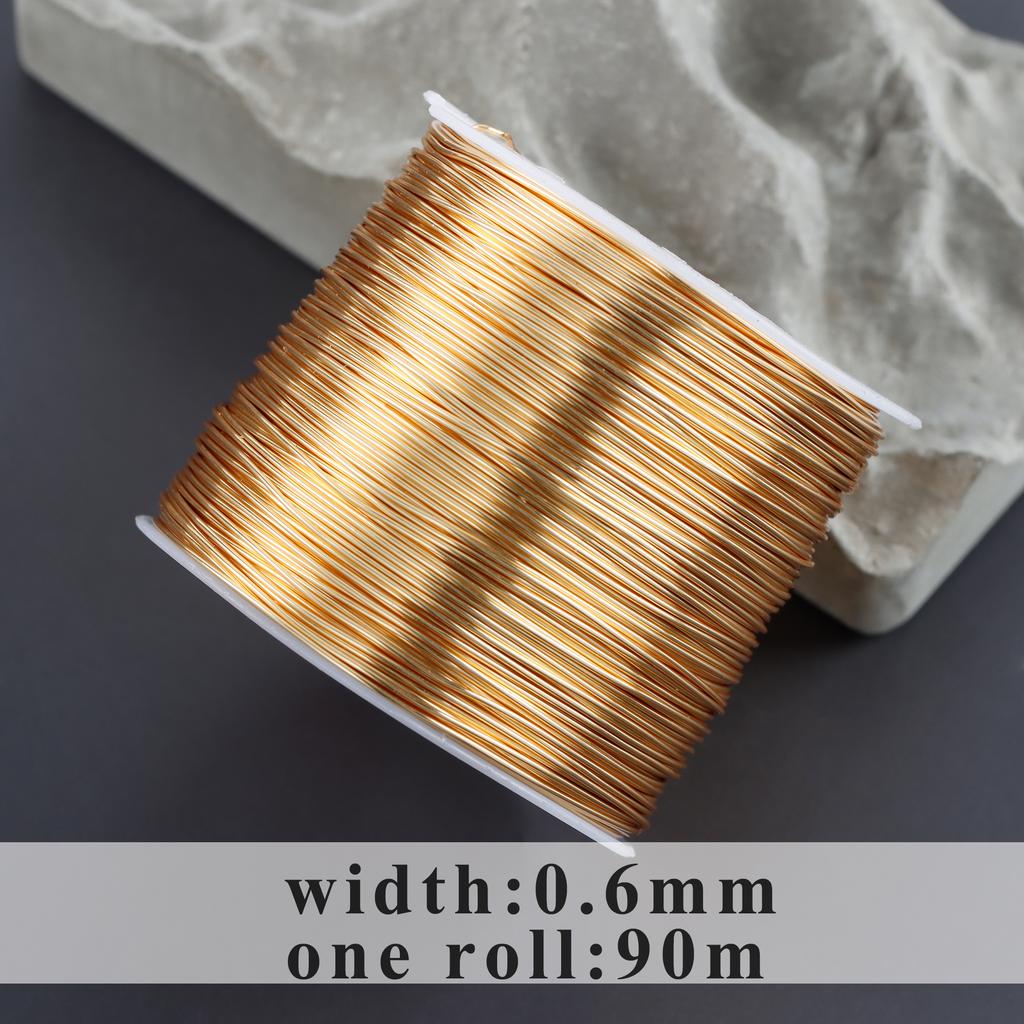 M997 Jewelry Accessories,pass REACH,nickel Free,copper Wire,18k Gold Plated,never Fade,one Roll/lot
