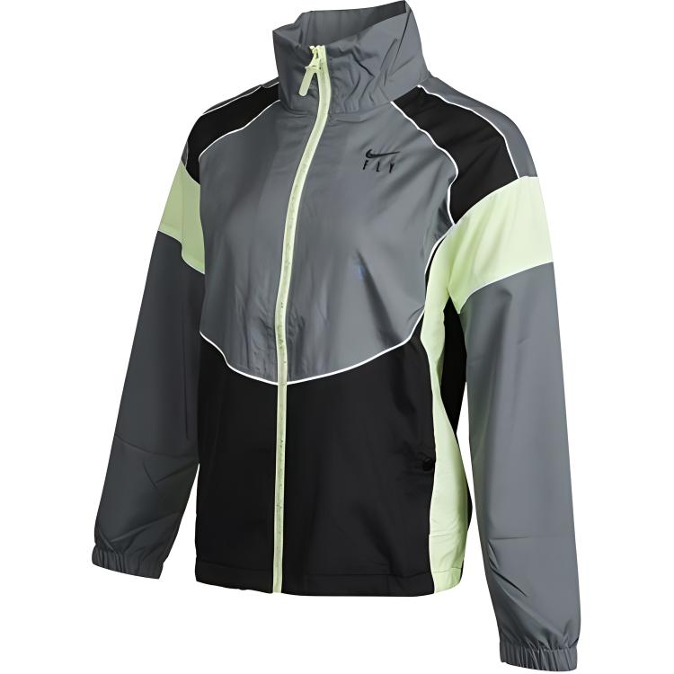 Nike Swoosh Fly Colorblock Woven Basketball Jacket Women Jacket Multicolor CZ6603-084