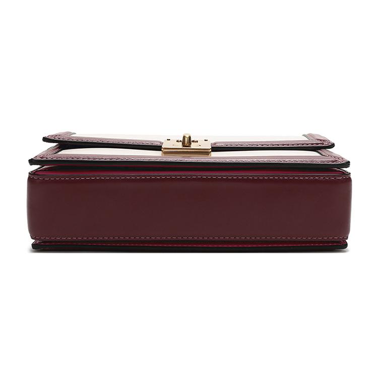 New COACH Hutton Calfskin Small Square Bag, Crossbody Bag, Shoulder Bag Women's 612-B4CAH