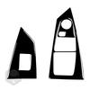 For BMW 6 Series E63 E64 2004-2010 Piano Black Window Lift Control Panel Trim Cover Interior Decoration Car Accessories Sticker