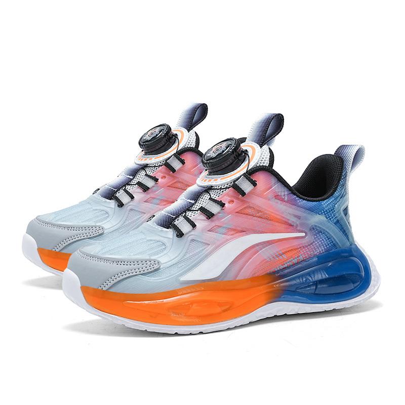 

Детская обувь Повседневная обувь Обувь для родителей и детей Модная обувь Детская трендовая универсальная повседневная модная обувь с вращающимися пуговицами Баскетбольная обувь 40 оранжевый