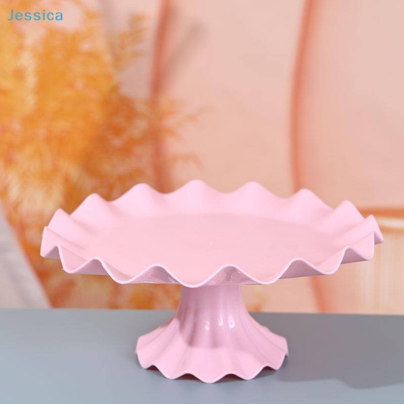 Plastic Cake Stand Display Rack- Birthday Cake Tray Dessert Cake Tools Desktop Tray For Wedding Birthday