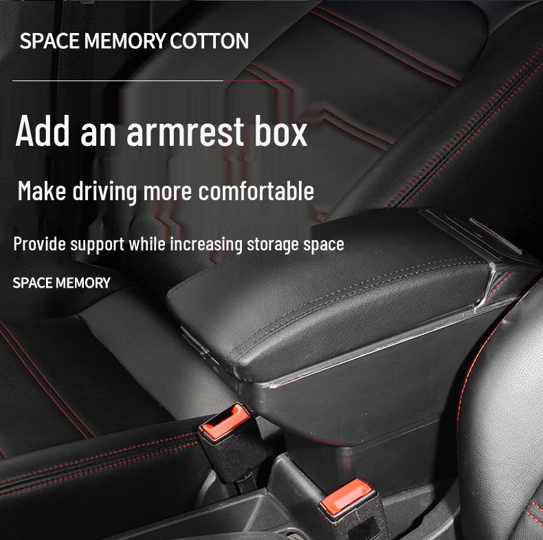 Perodua Axia Custom Armrest Storage Box Accessory
