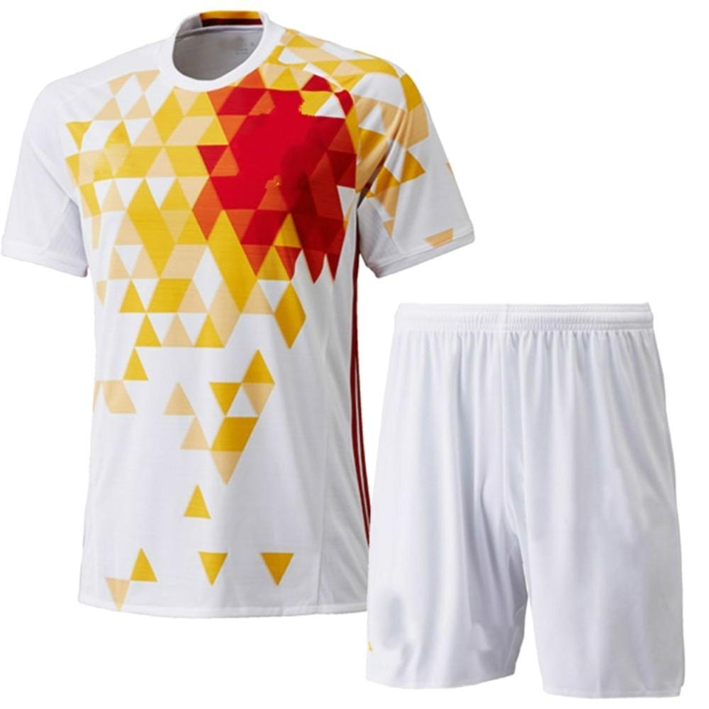 Rfef Soccer Uniforms Breathable Polyester Short Sleeve Shorts For Adult Fitness And Running