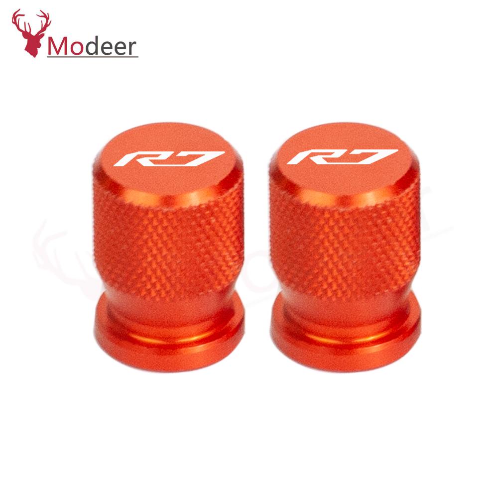 2PCS Dustproof Caps Tire Valve Stem Caps Bolt-In For YAMAHA YZF R7 YZFR7 2022 Truck Bike Wheel Tires Valves Tyre Stem Air