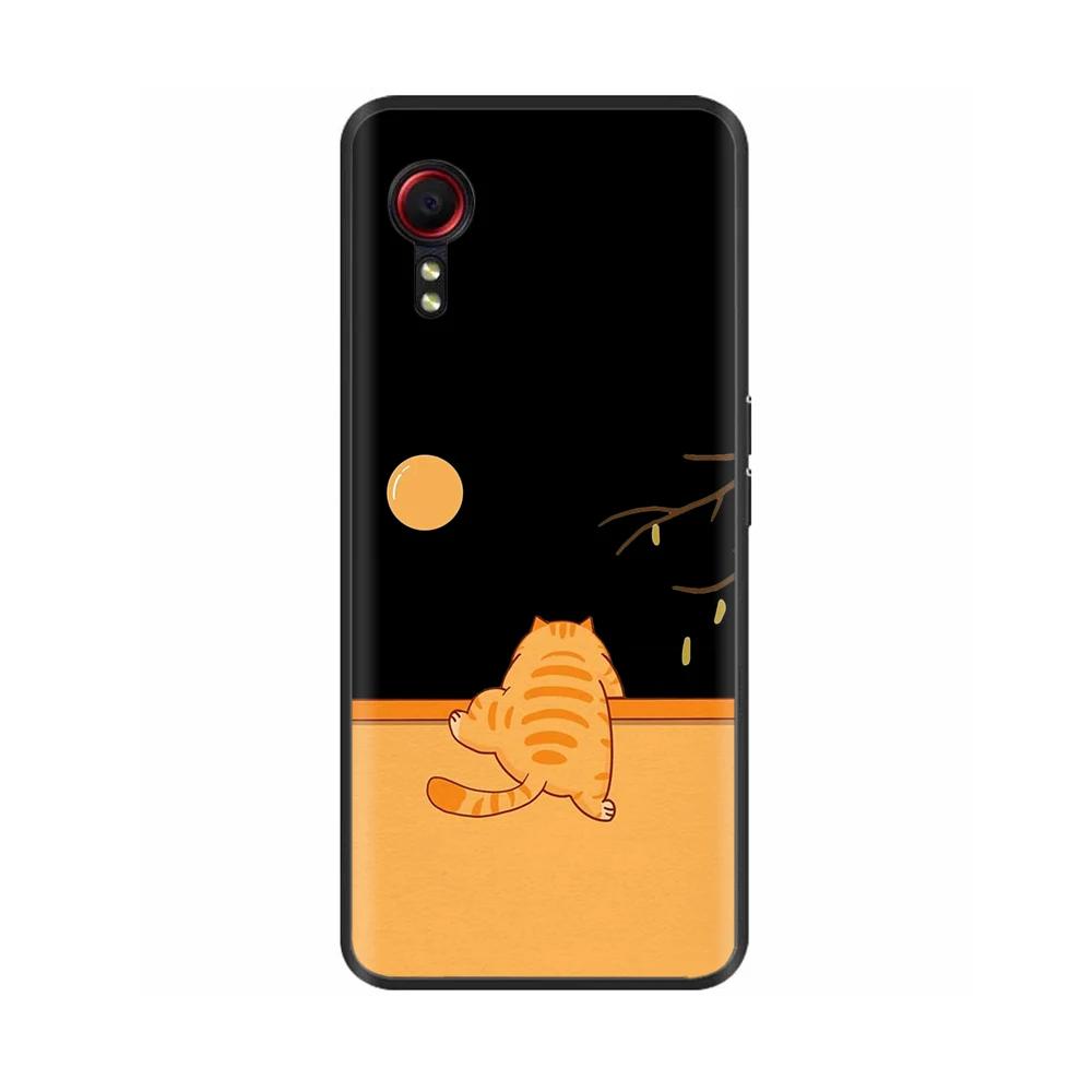Per Samsung Galaxy Xcover 7 Custodia Morbida Liscia Silicone Liquido Cartoon Guscio Telefono Per Samsung XCover7 Cover Posteriori Protettive in TPU