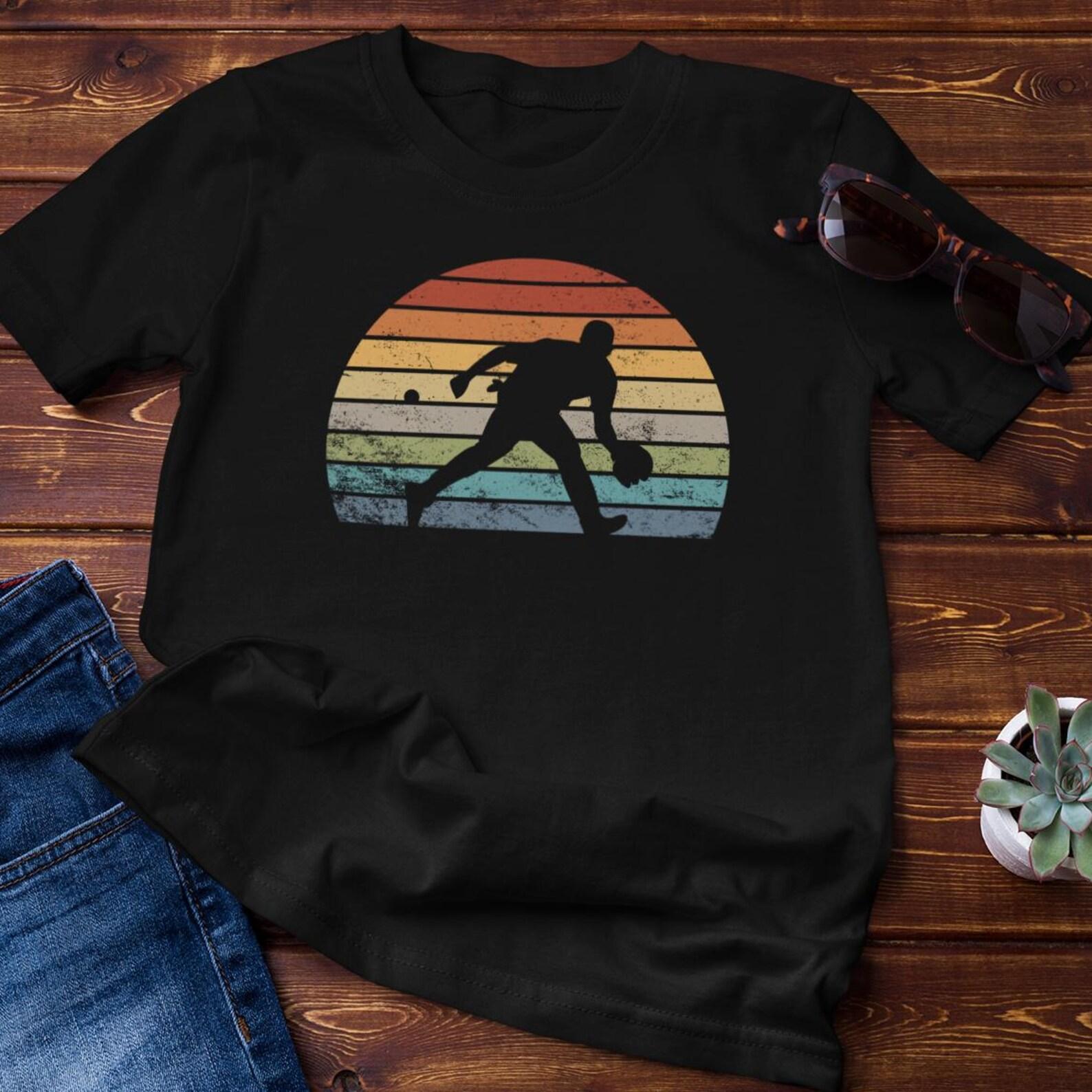 Table tennis, retro, table tennis player, vintage, table tennis racket, gift ideas - Premium Shirt 2XL