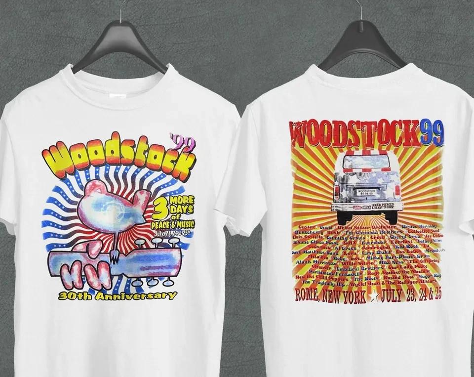 Vintage Woodstock 99 Shirt, Woodstock 30th Anniversary Shirt XL