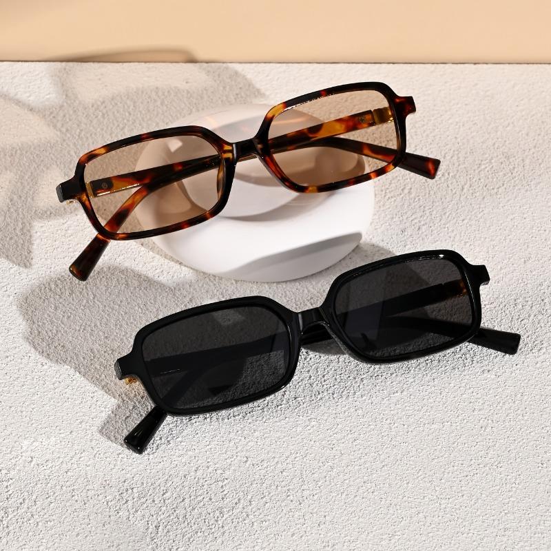 1 Pair Unisex Glasses for Casual Wear Fashionable Gift Idea Lightweight Durable Frame UV Protection