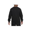 Nike Sportswear Club Fleece Big Kids Crewneck Sweatshirt Black White FD2992-010