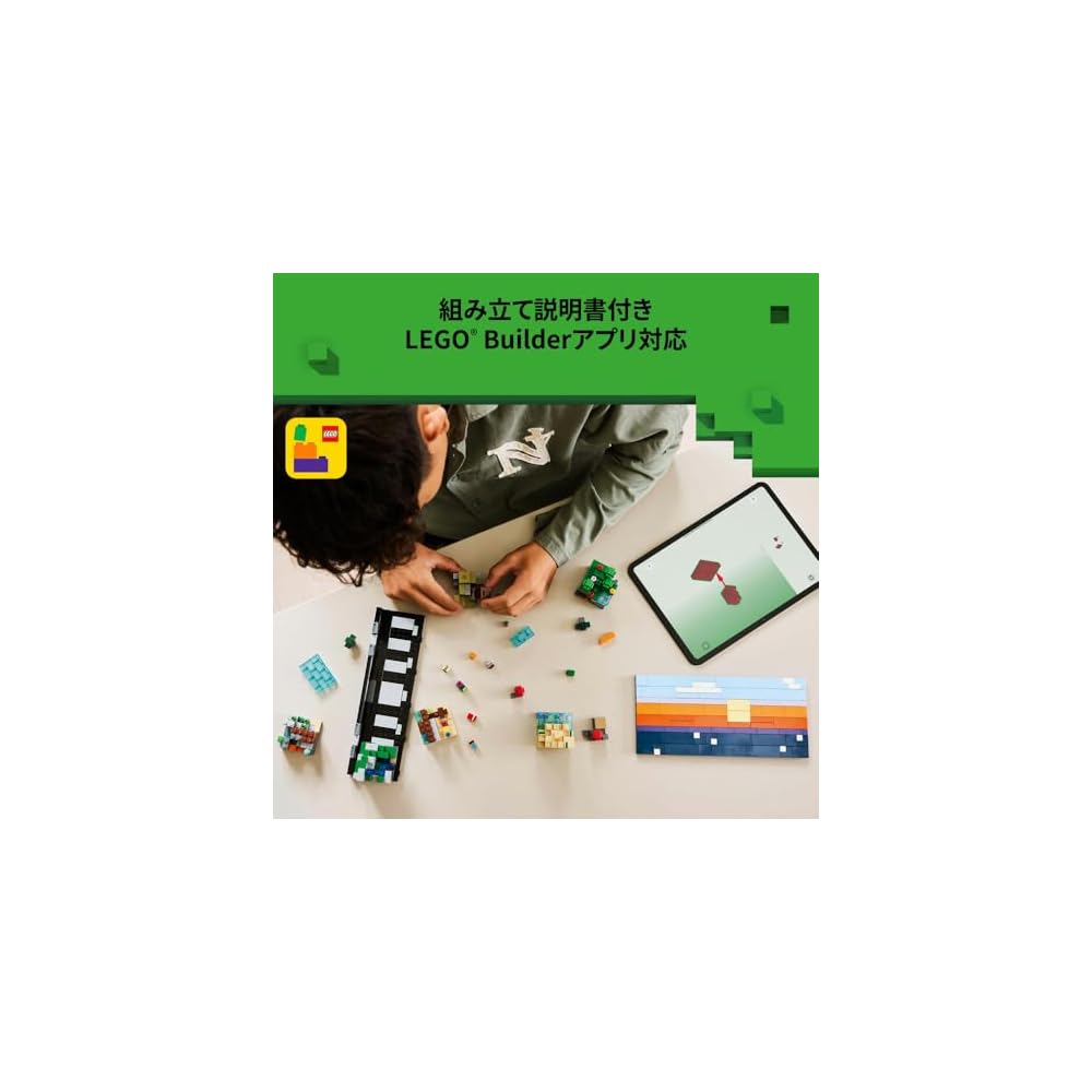 LEGO Minecraft Mini Biome Building Set 21589 for Kids Age 12+ - Creative Toy for Boys and Girls