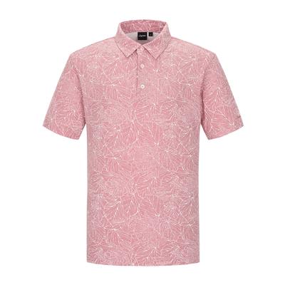 SUPERIOR Men'S Printed Short Sleeve Polo Shirt (Imseks20273)