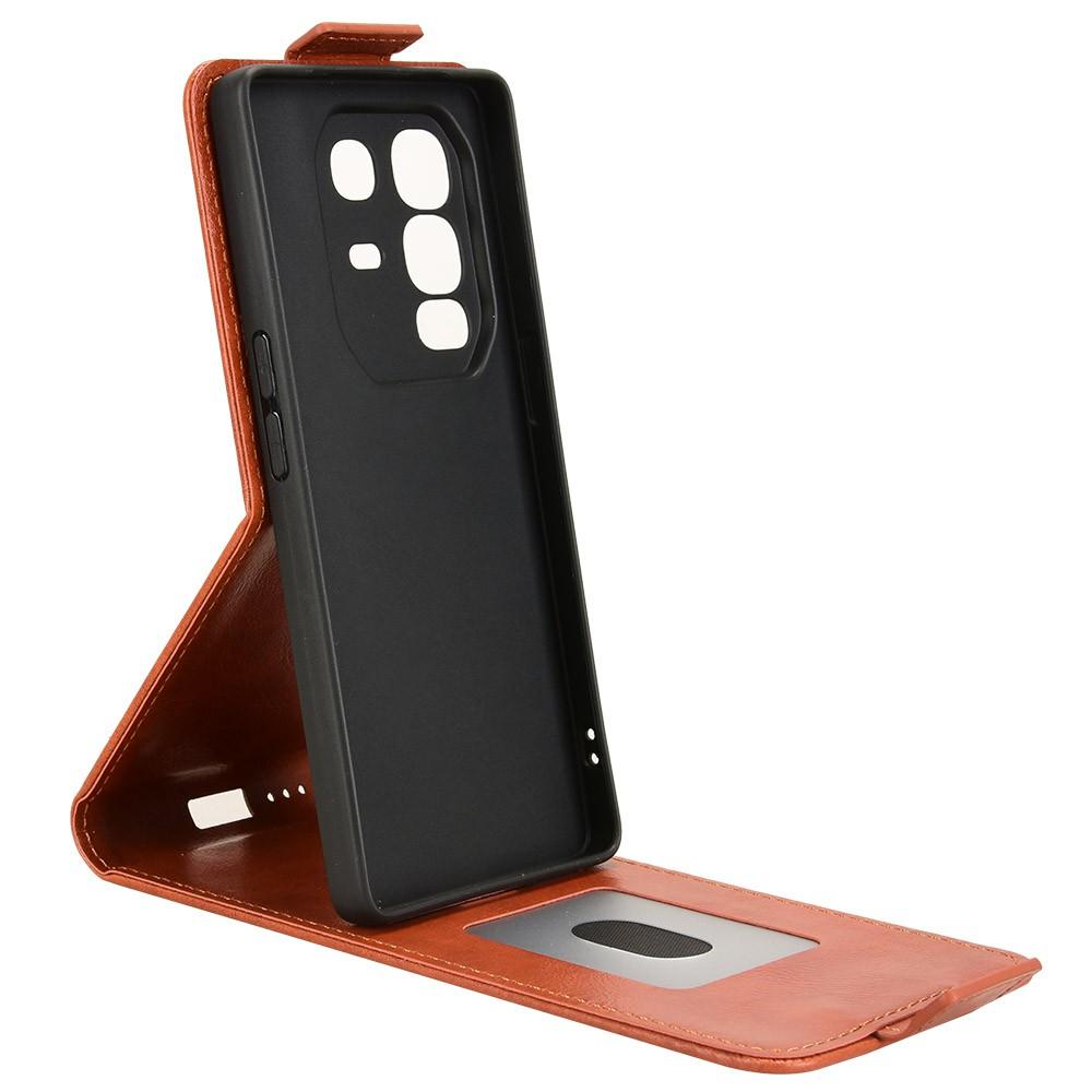 For Infinix Note 50 Pro+ 5G Stand Case Magnetic Clasp Vertical Flip Leather Phone Cover with Card Holder