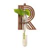 Home Ornaments Hydroponic Planter Shelf Wooden Wall Decoration Wall Mounted Planter  Plant Lover
