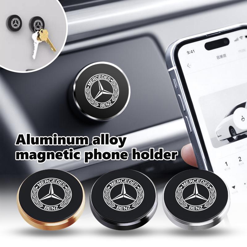 Adhesive Car Logo Phone Holder Magnet Phone Wall Dashboard Support For Benz AMG W213 W124 W108 W126 Exclusive W204 W222 W205