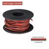 MECCANIXITY 28 Gauge Silicone Wire, 2 Conductor Parallel, Tinned Copper, 10m/33ft, Red and Black, 600V, 200C, For LED Strip, Car Model, Internal