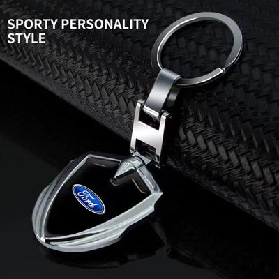 1 Adet 3D Metal Anahtarlık Araba Amblemi Anahtarlık Focus 2 3 4 Mondeo MK1 MK2 MK4 MK3 Fiesta ST Line Kugo Transit Escape Fusion Explorer için