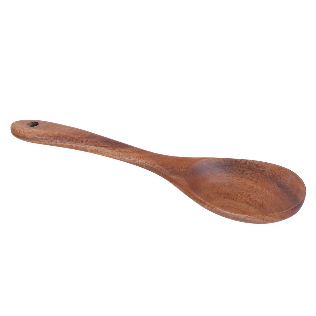 Teak Wood Tableware Food Grade Wooden Kitchen Restaurant Dining Tableware for SaladSpoon