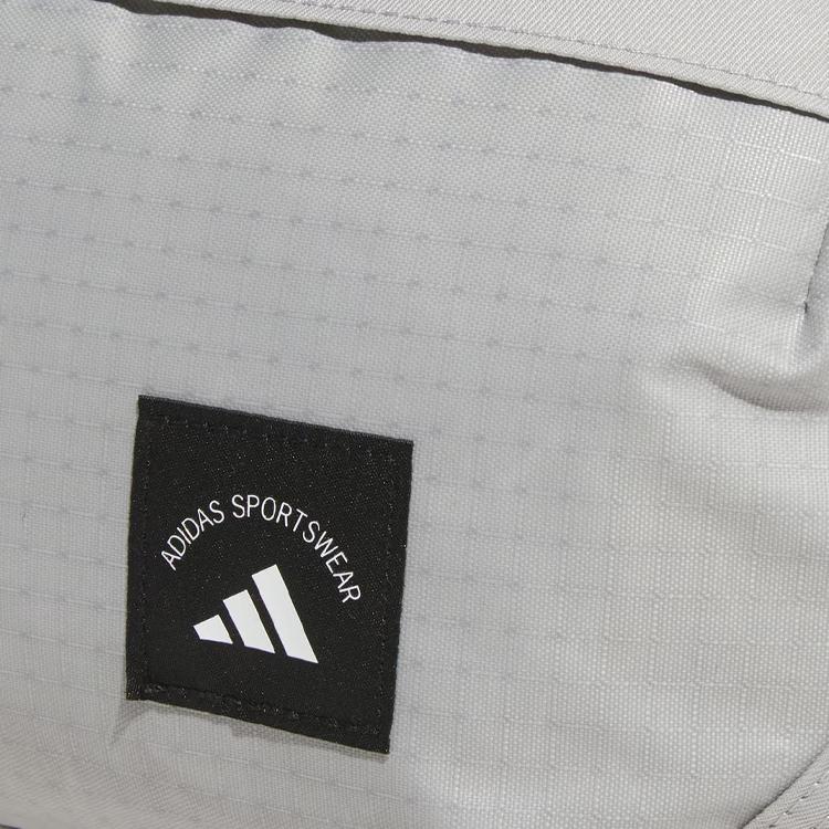 Adidas Recycled Polyester Fanny Pack Unisex Metallic Gray Adidas KC0251