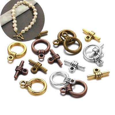 20sets/lot Metal OT Toggle Clasps Toggle Clasps Hooks Connectors For DIY Jewelry Making Findings Accessories Supplies Bracelet