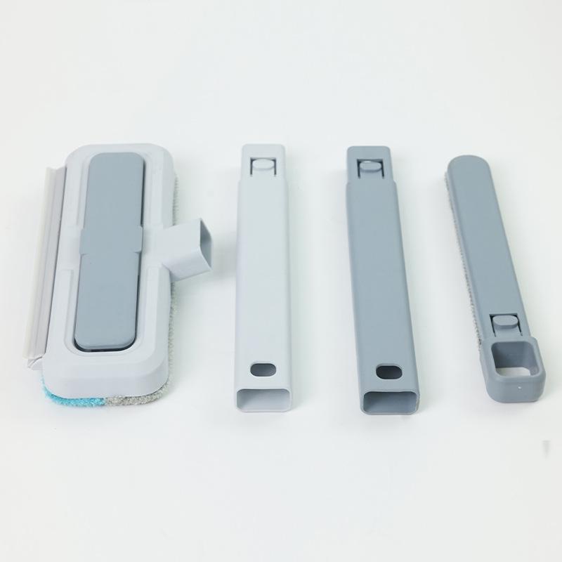 Multi-functional Double-sided Cleaning Brush: Gauze Screen Scraper & Pet Hair Remover