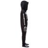 Children's Halloween Skeleton Costume, Scary Jumpsuit for Boys and Girls, Dress Up