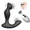 Powerful Male Prostate Massager Wireless Control Anal Plug Ring Delay Ejaculation Butt Plug Vibrator Sex Toy for Men Masturbator