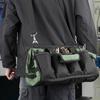 Heavy Duty Tool Bag Heavy Duty Portable Organizer Soft Handle Large Storage Tool Bag For Men Mechanic Electrician Plumber Garage