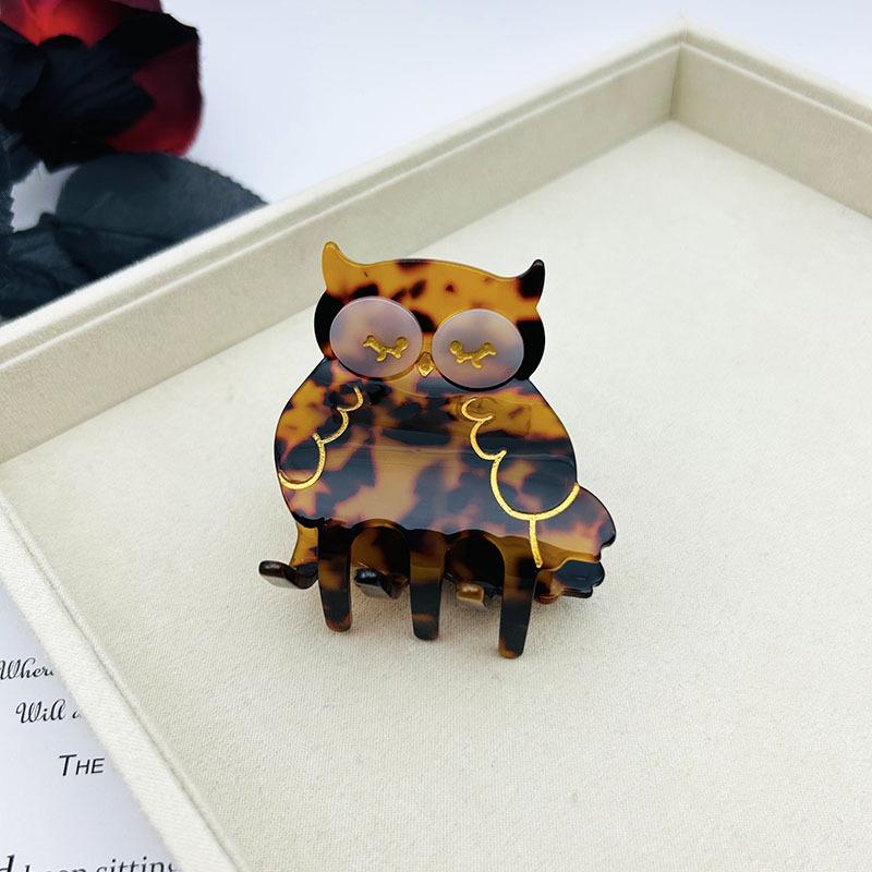 

Заколка для волос с французским дизайном в виде птицы, соответствующего цвета, заколка для волос с изображением акулы, заколка для волос с павлином, попугаем и уксусной кислотой 10