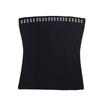 European and American style, new women's clothing, elastic rivets, chest-wrapped top, rivet elastic bell pants