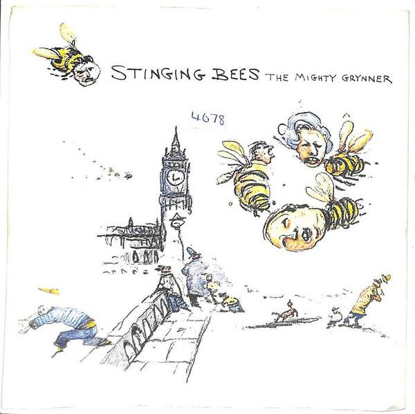 

7inch Record GRYNNER Stinging Bees ENY516 Ensign 1984 UK Reggae Ska Dub Used