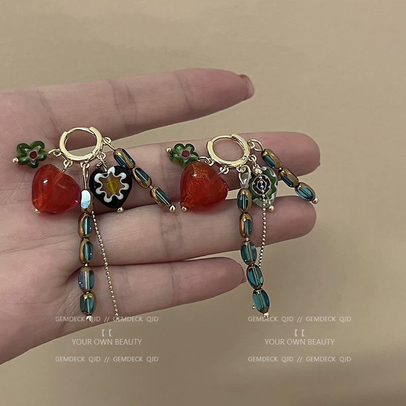 French Retro Zircon Pearl Stud Earrings - Elegant, Versatile Light Luxury Design for Women