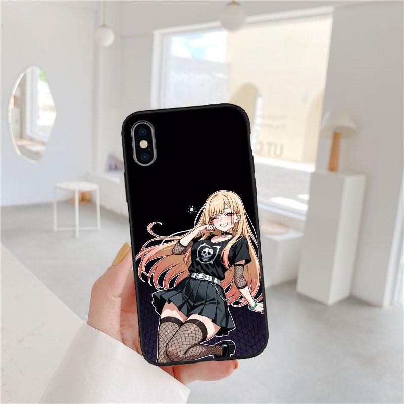 

LO60 Marin Kitagawa Soft Shell Phone Case for iPhone SE X XS XR 11 16E 17 Pro Max Air 8 7 6 6s Plus iPhone Air